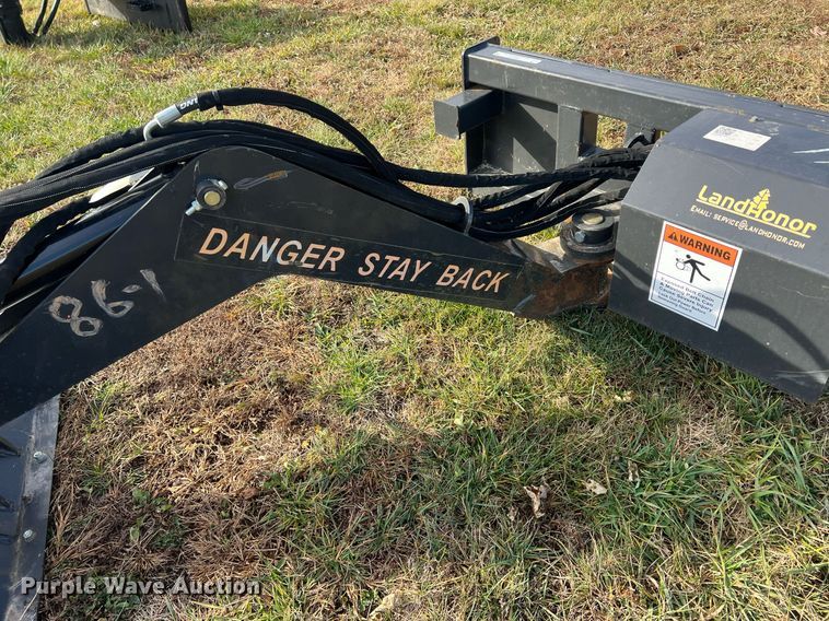 image for item OA9230 LandHonor  skid steer side boom rotary mower