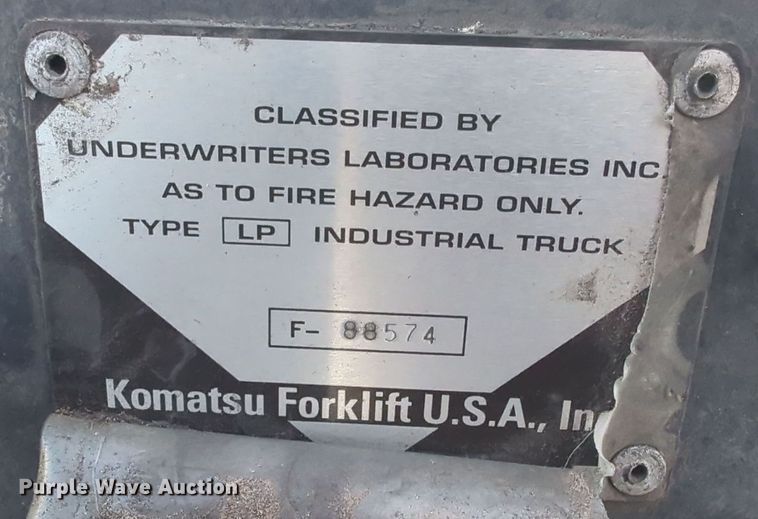 image for item OD9045 Komatsu FG25ST-14  forklift