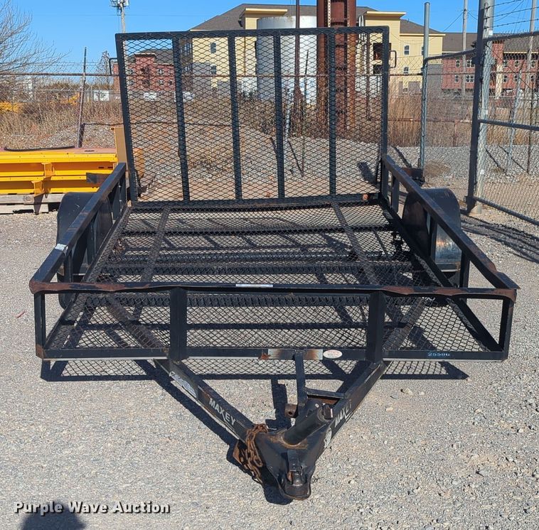 image for item OD9104 2013 Maxey  utility trailer