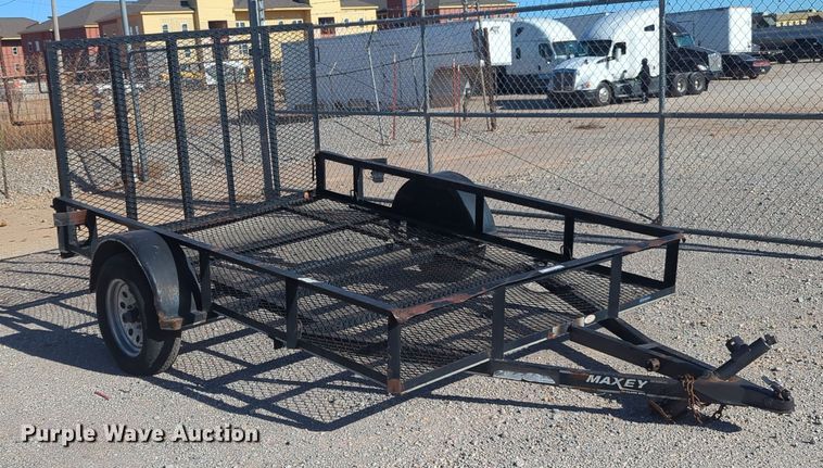 image for item OD9104 2013 Maxey  utility trailer
