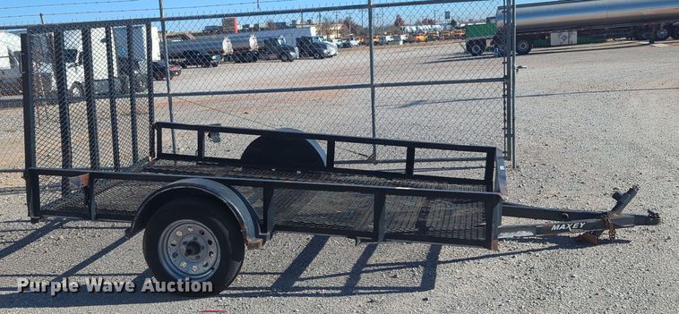 image for item OD9104 2013 Maxey  utility trailer