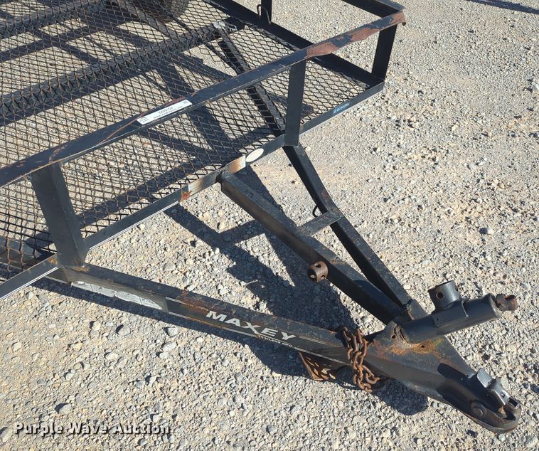 image for item OD9104 2013 Maxey  utility trailer