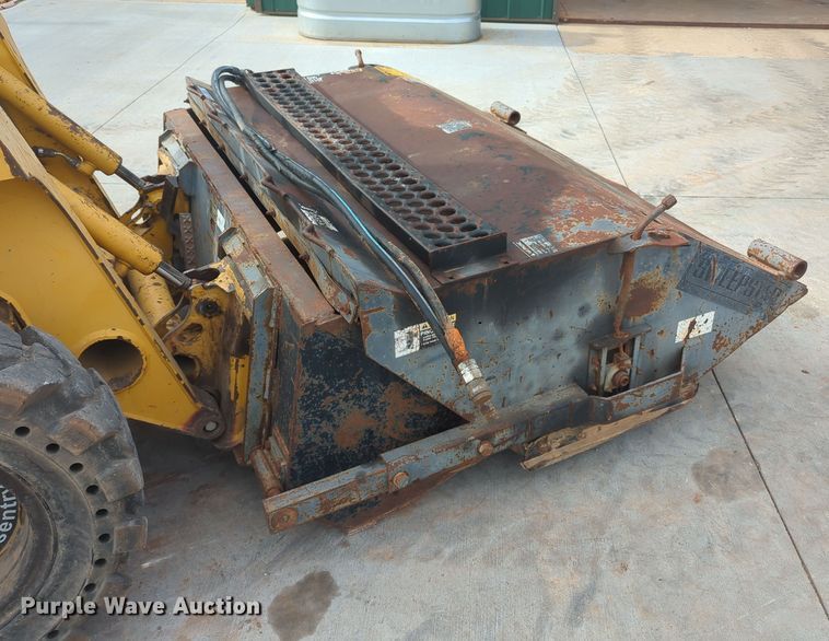 image for item OD9129 Thomas Sweepster  skid steer sweeper
