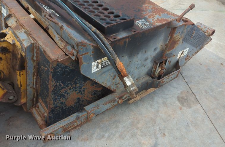 image for item OD9129 Thomas Sweepster  skid steer sweeper