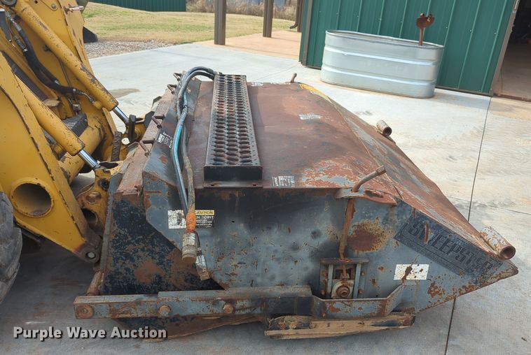 image for item OD9129 Thomas Sweepster  skid steer sweeper