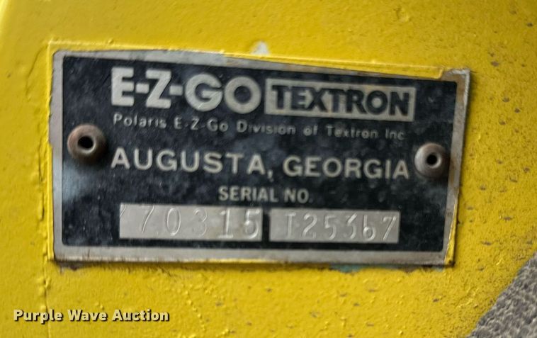 image for item OF9135 EZ GO  golf cart