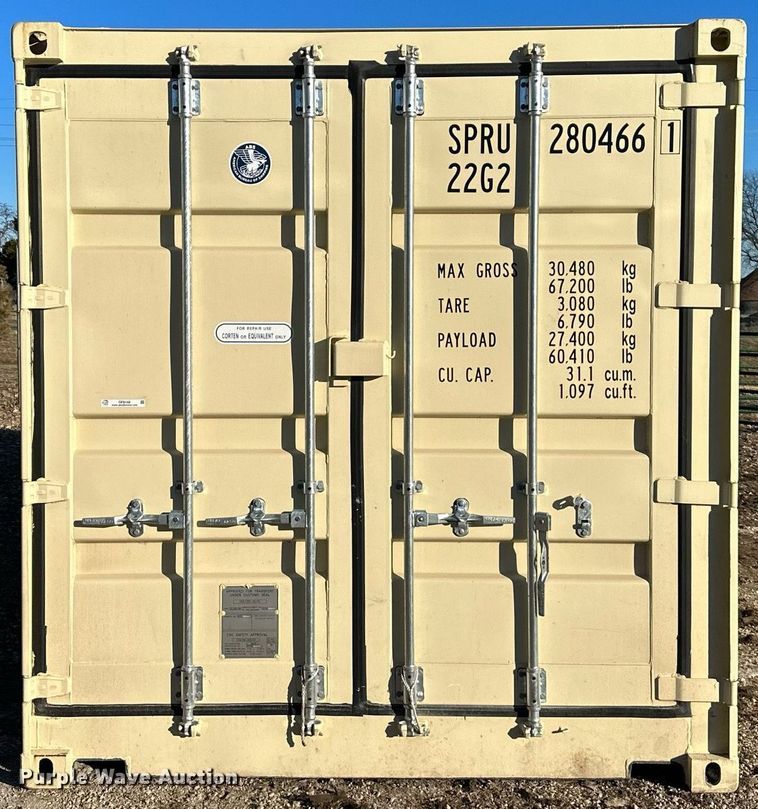 image for item OF9148 2023  20' L shipping container