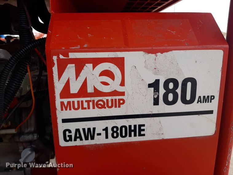 image for item OF9601 Multiquip GAW-180HE  welder/generator