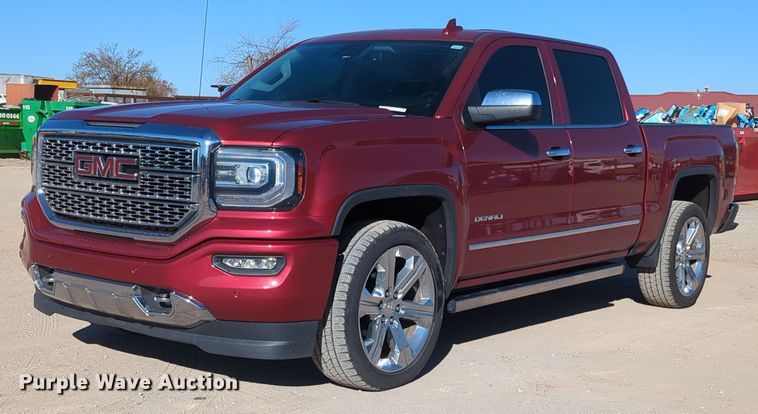 image for item OL9149 2018 GMC Sierra 1500 Denali  Crew Cab pickup truck