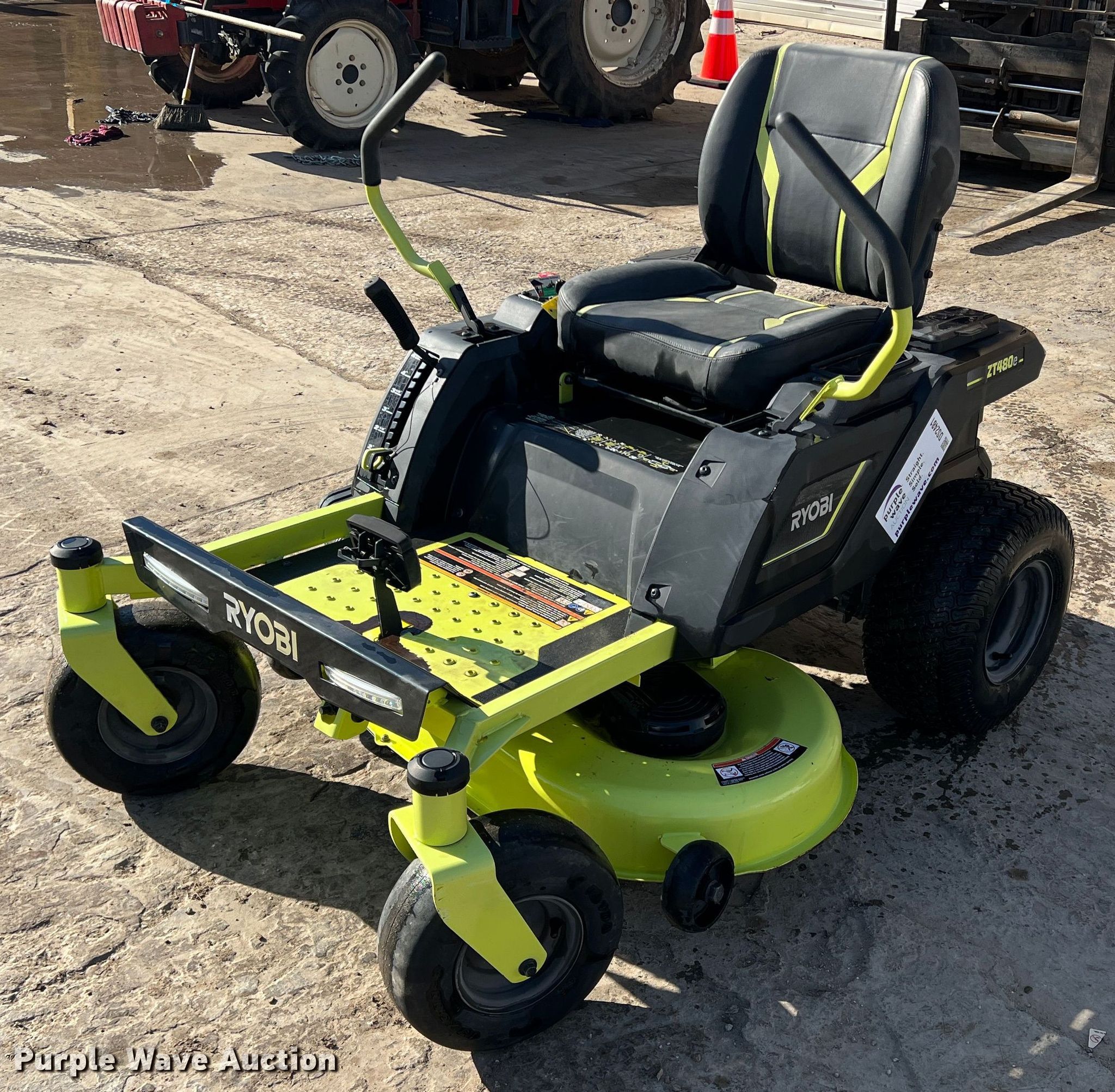 Ryobi ZT480e ZTR lawn mower in Saginaw, TX Item DS2481 for sale