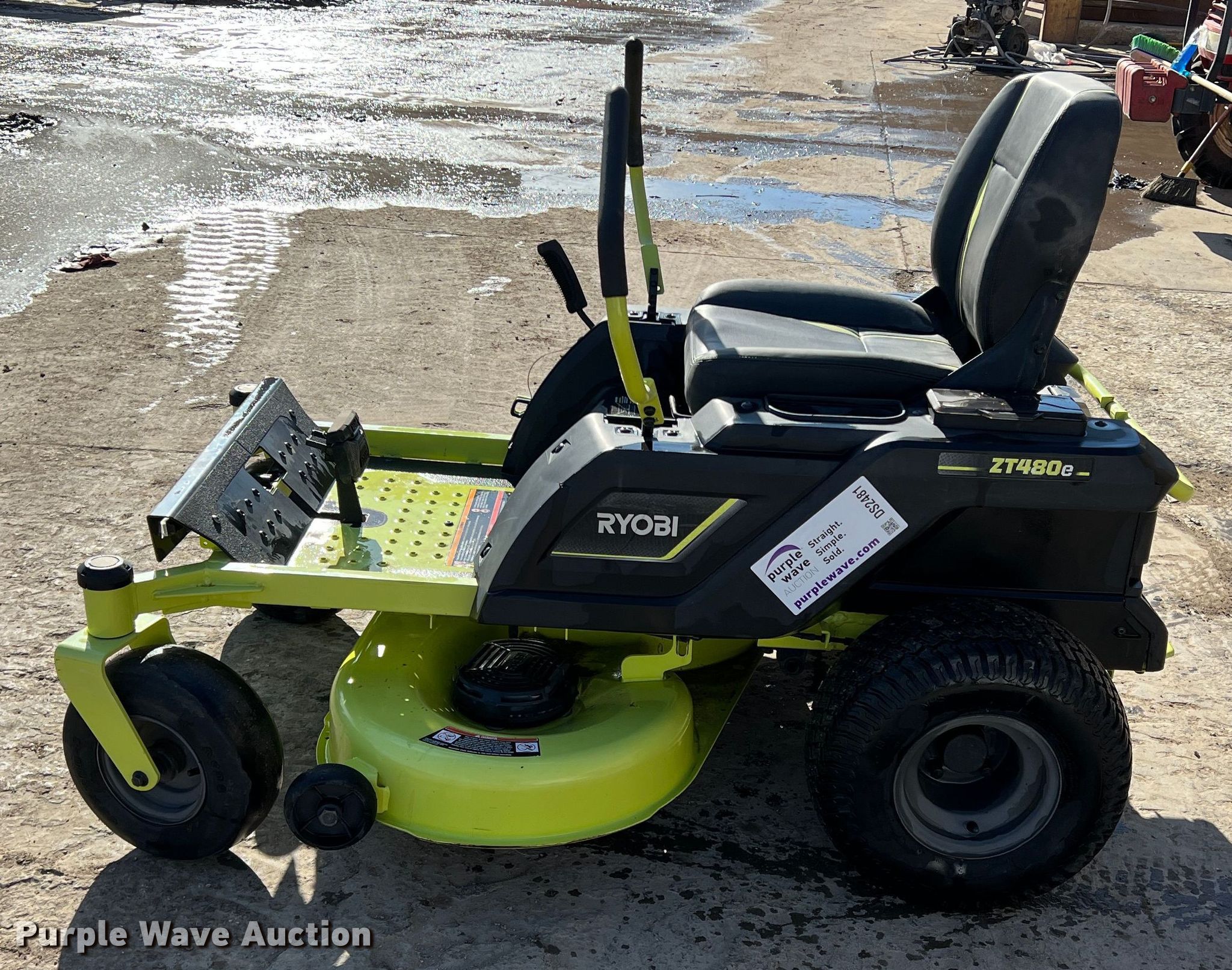 Ryobi ZT480e ZTR lawn mower in Saginaw, TX Item DS2481 for sale