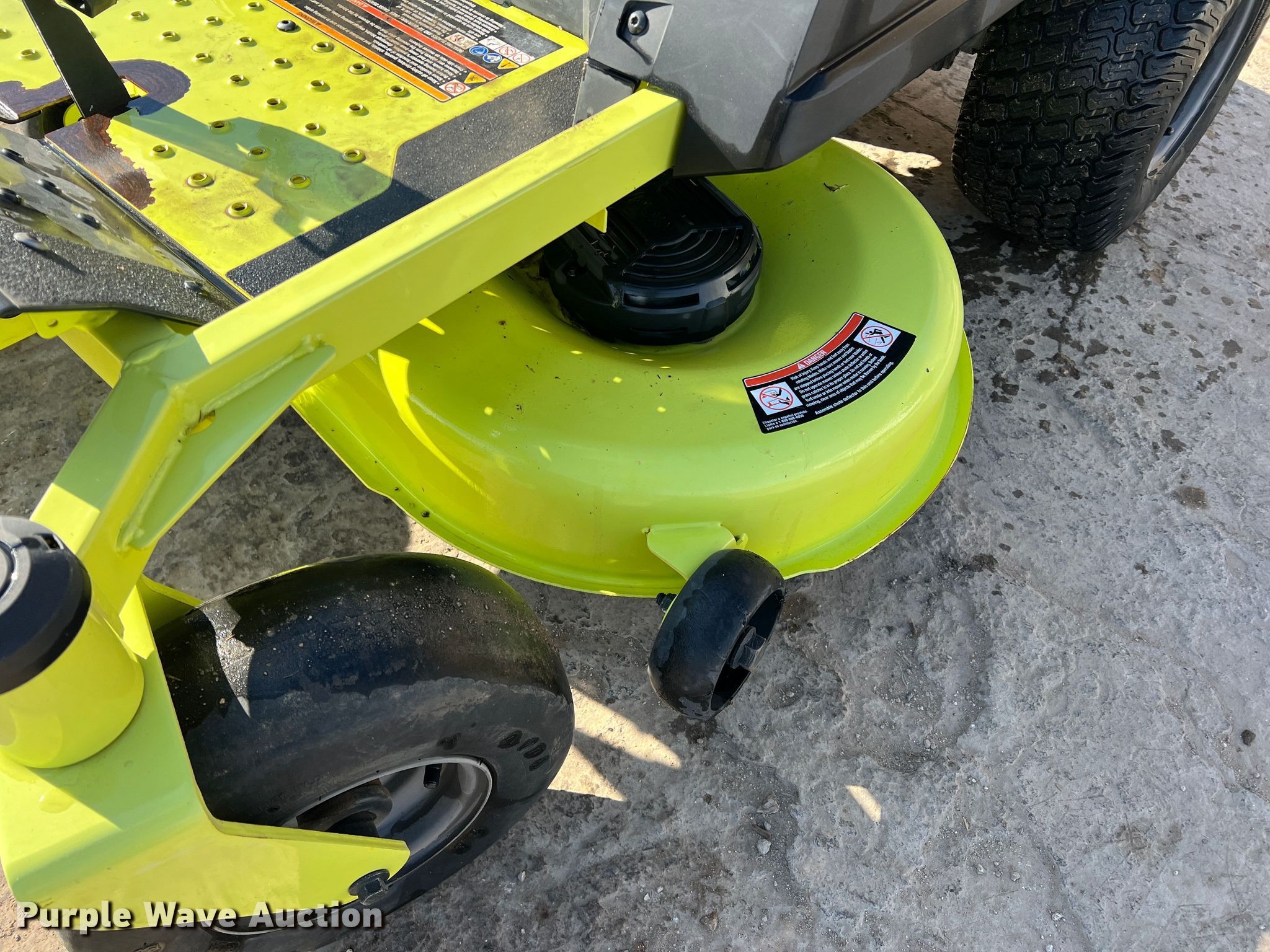 Ryobi ZT480e ZTR lawn mower in Saginaw, TX Item DS2481 for sale
