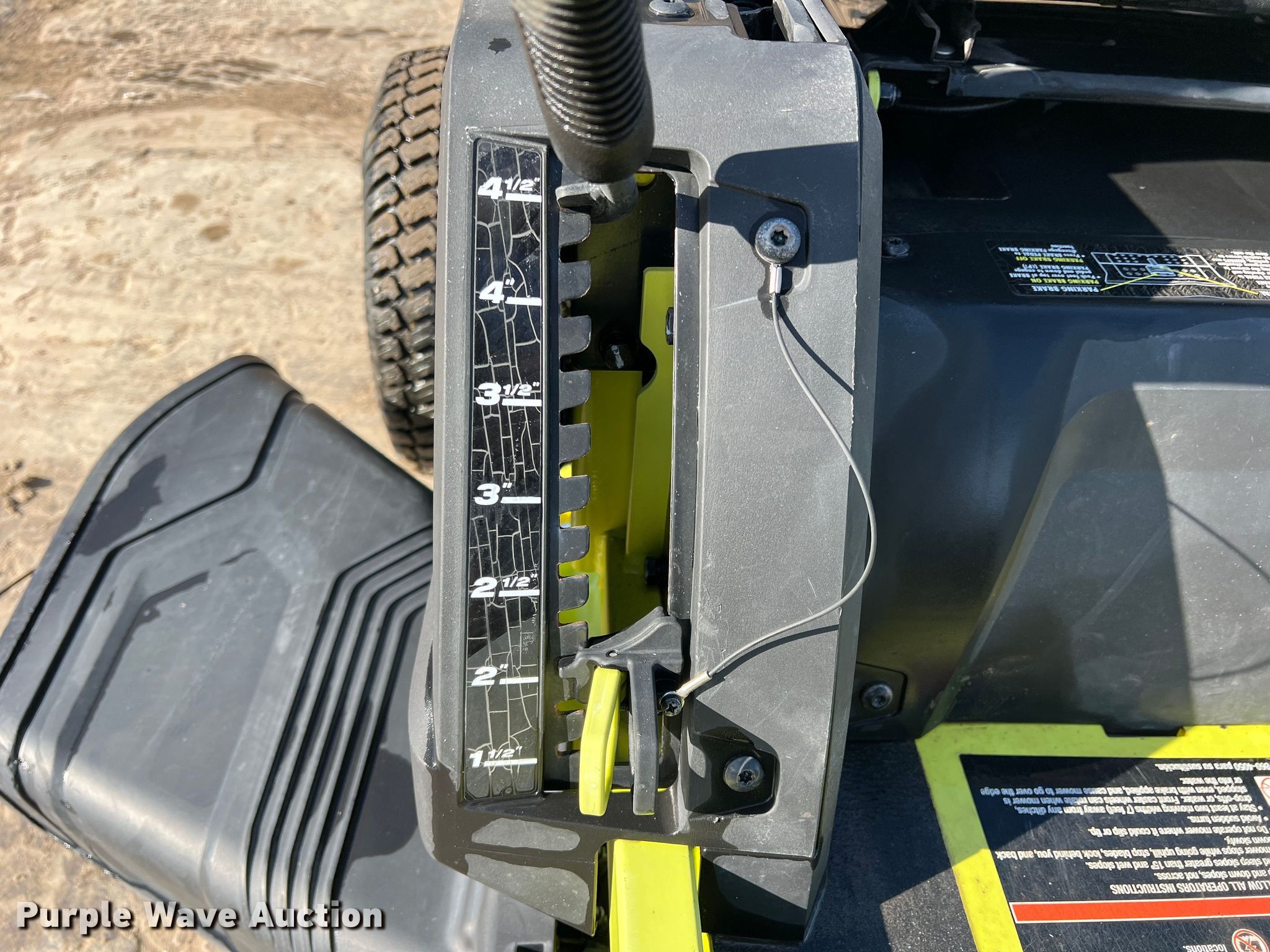 Ryobi ZT480e ZTR lawn mower in Saginaw, TX Item DS2481 for sale
