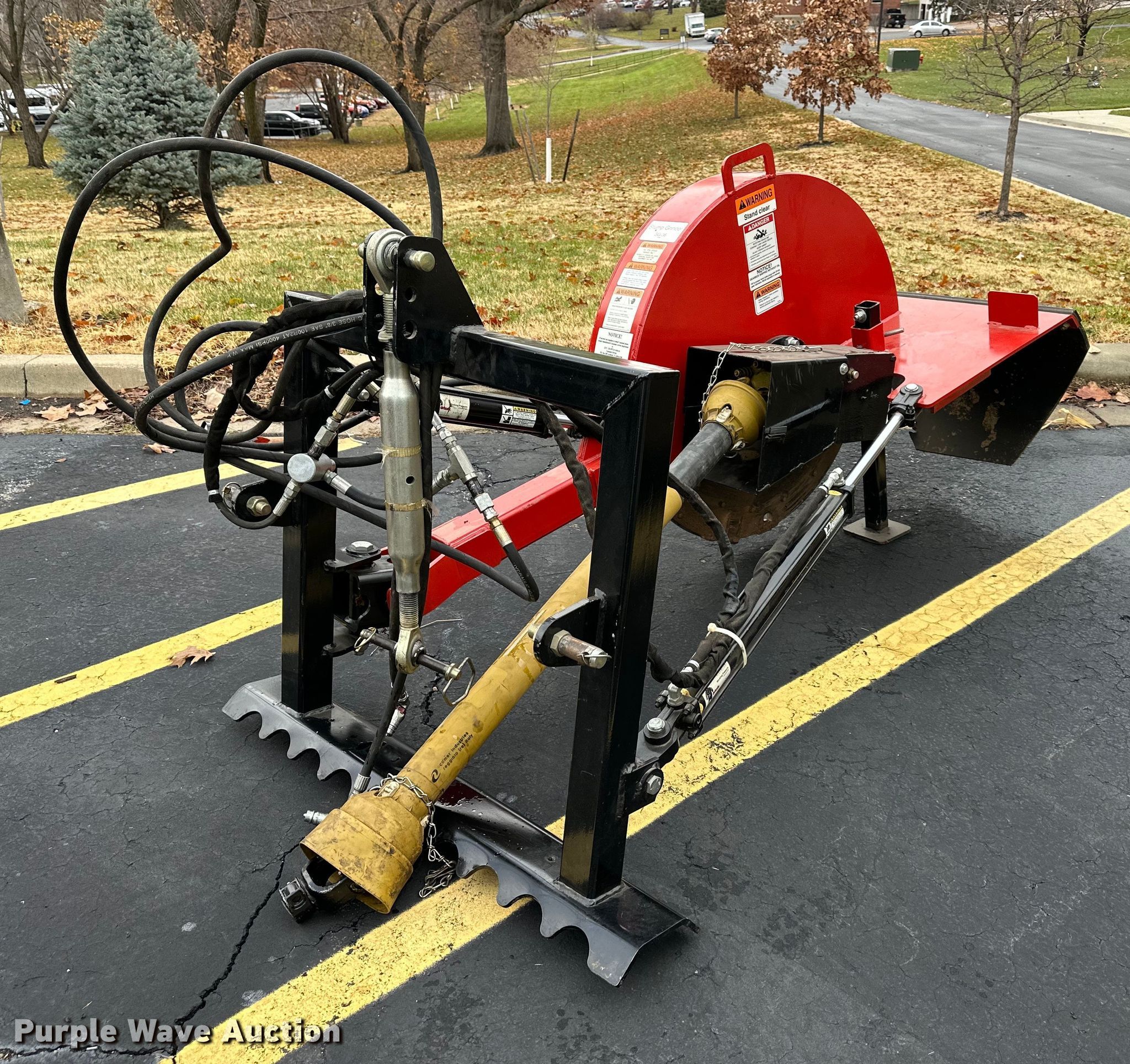 Worksaver SmoothCut stump grinder in Leavenworth, KS Item OF9136 for