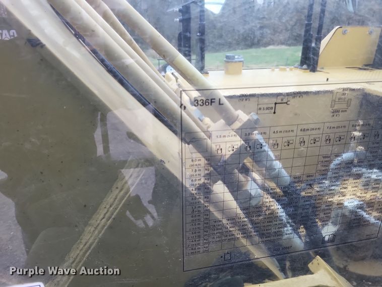 image for item DK1204 2016 Caterpillar 336FL  long reach excavator