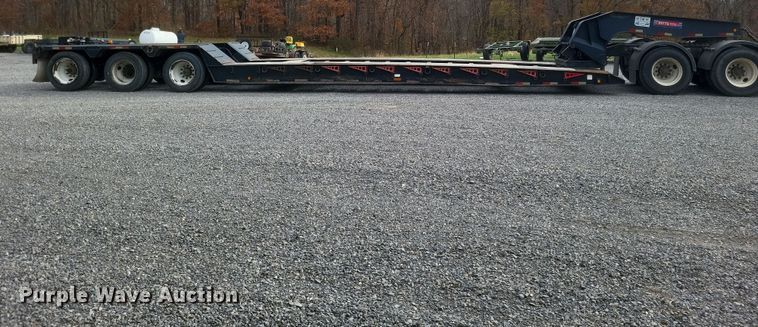 image for item DK1205 2010 Pitts  lowboy equipment trailer