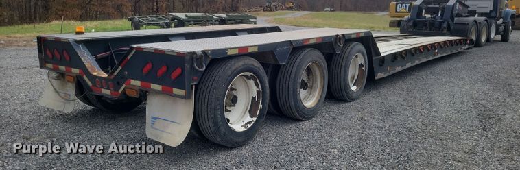 image for item DK1205 2010 Pitts  lowboy equipment trailer