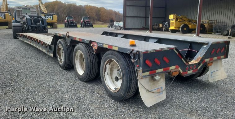 image for item DK1205 2010 Pitts  lowboy equipment trailer