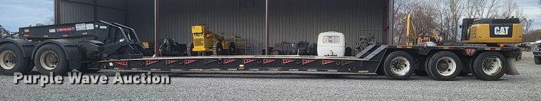 image for item DK1205 2010 Pitts  lowboy equipment trailer