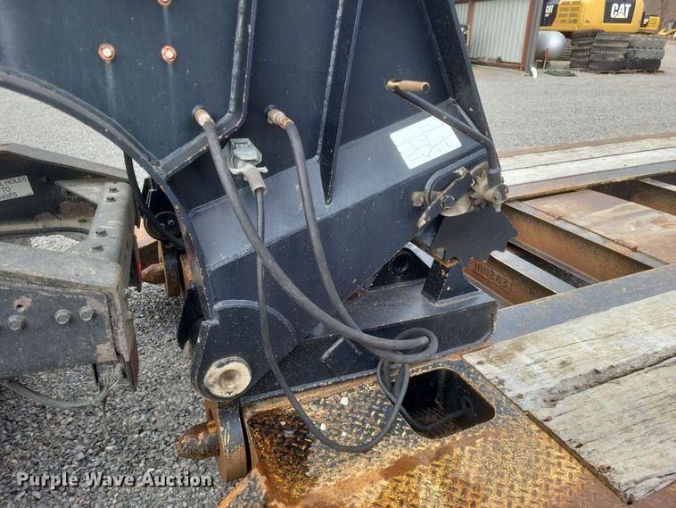 image for item DK1205 2010 Pitts  lowboy equipment trailer