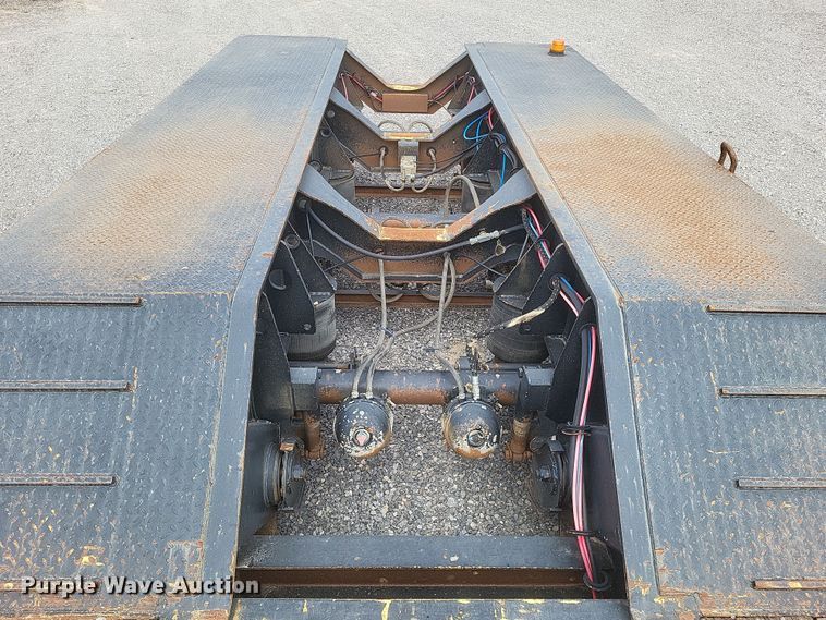 image for item DK1205 2010 Pitts  lowboy equipment trailer