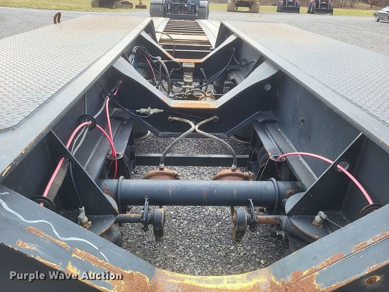 image for item DK1205 2010 Pitts  lowboy equipment trailer