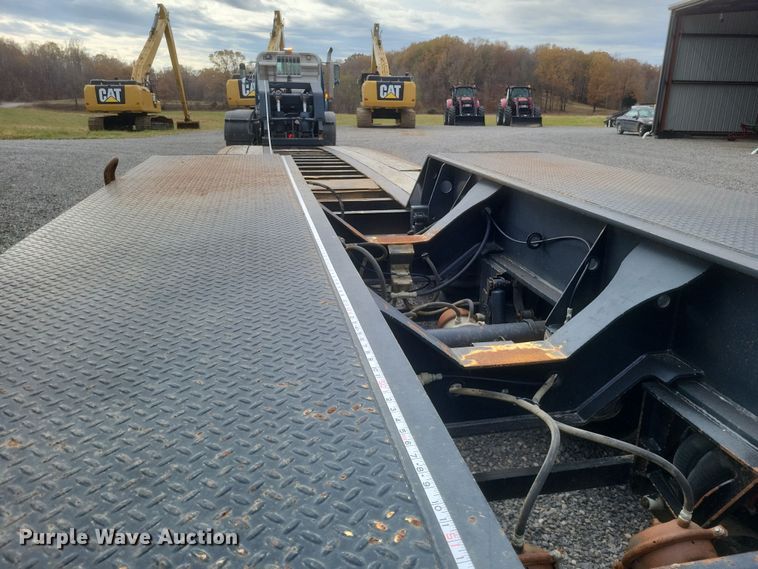 image for item DK1205 2010 Pitts  lowboy equipment trailer