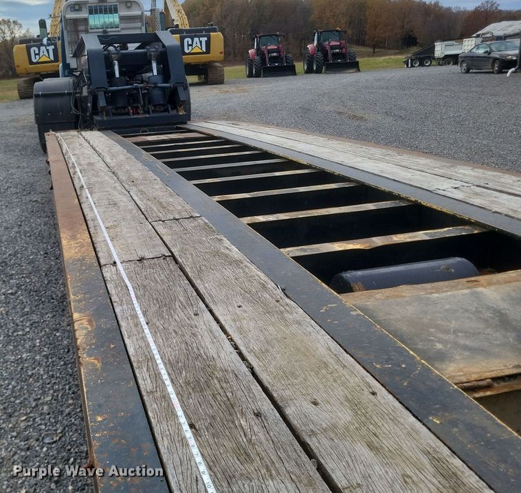image for item DK1205 2010 Pitts  lowboy equipment trailer