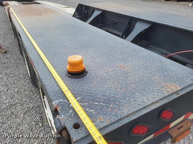 image for item DK1205 2010 Pitts  lowboy equipment trailer