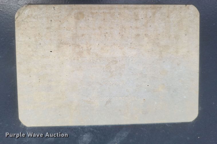 image for item DK1205 2010 Pitts  lowboy equipment trailer