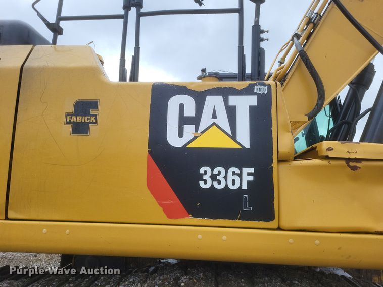image for item DK1213 2017 Caterpillar 336FL  excavator