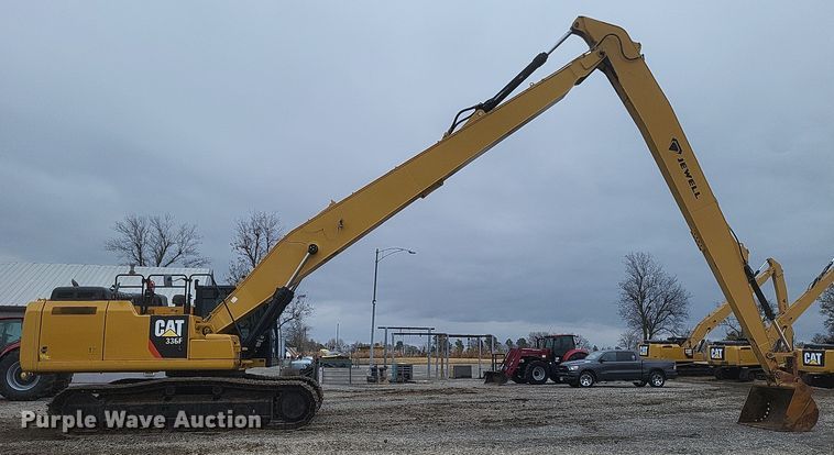image for item DK1217 2016 Caterpillar 336FL  long reach excavator