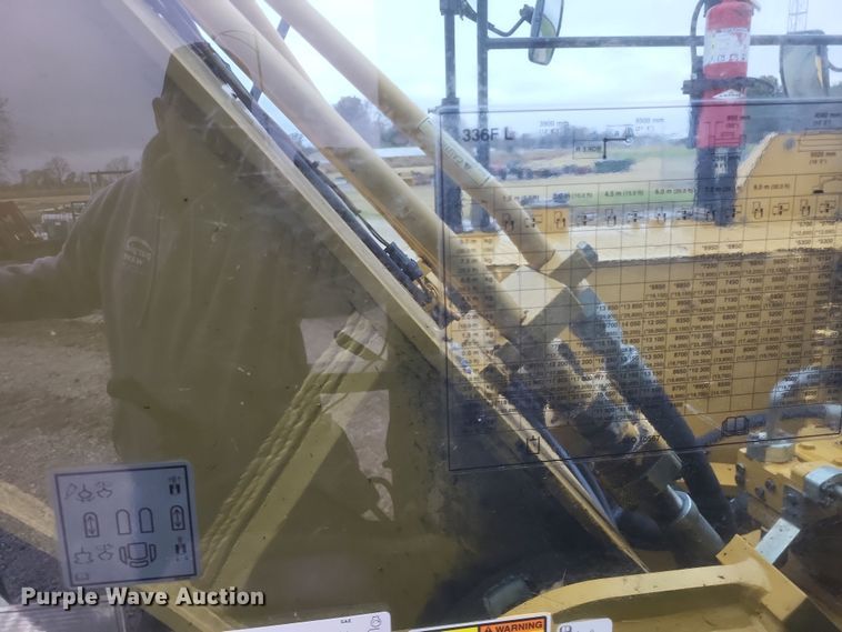 image for item DK1217 2016 Caterpillar 336FL  long reach excavator