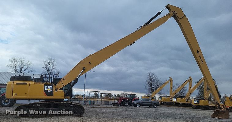 image for item DK1218 2016 Caterpillar 352FL  long reach excavator