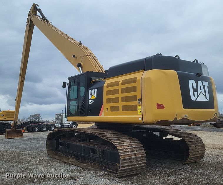 image for item DK1218 2016 Caterpillar 352FL  long reach excavator