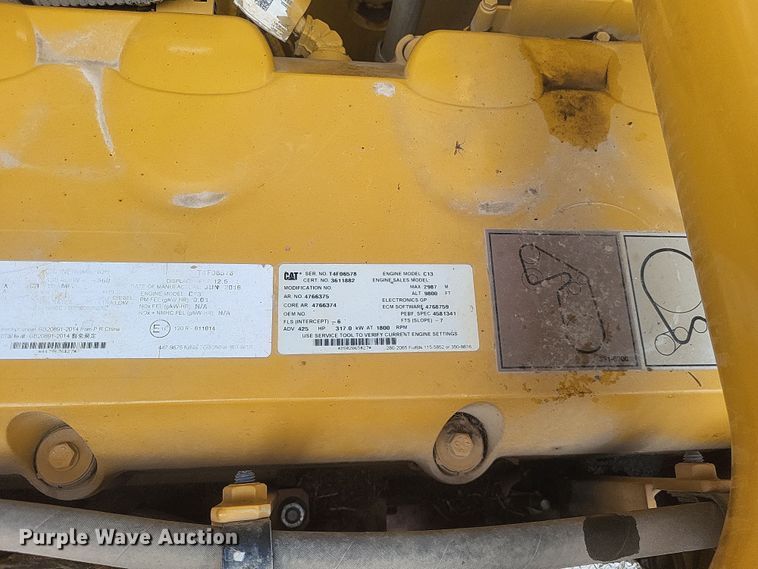 image for item DK1218 2016 Caterpillar 352FL  long reach excavator