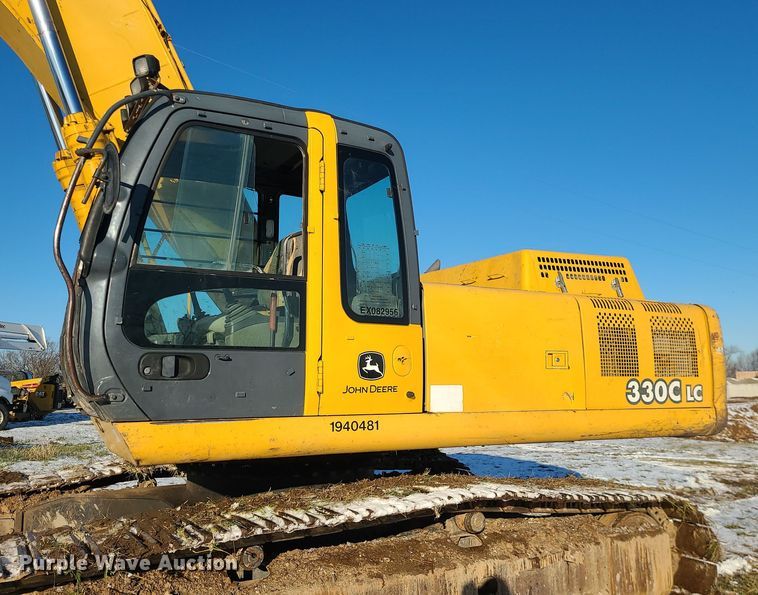 image for item DK4142 2004 John Deere 330C LC  excavator