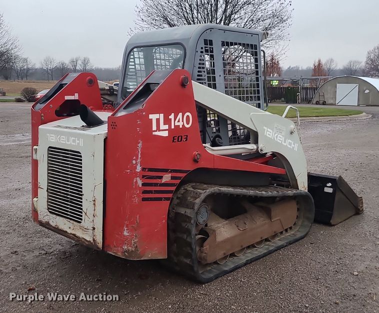 image for item DK4173 2004 Takeuchi TL140  tracked skid steer loader