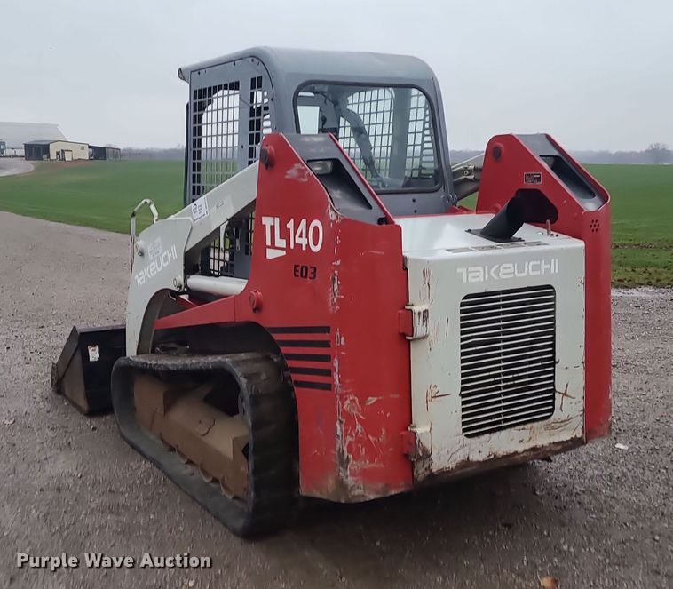 image for item DK4173 2004 Takeuchi TL140  tracked skid steer loader