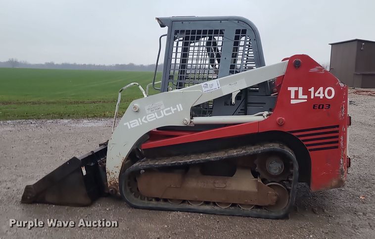 image for item DK4173 2004 Takeuchi TL140  tracked skid steer loader