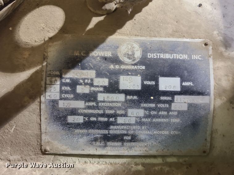 image for item DK4175 TMC Power Distribution E522042  generator