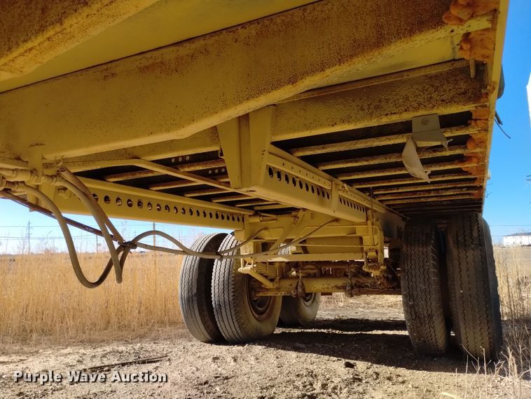 image for item DK8915 1961 Dorsey RALT 20  dry van trailer with batch plant boiler