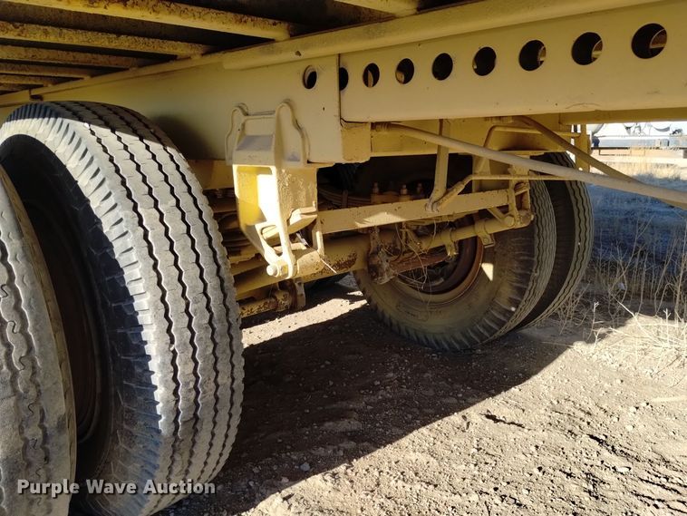 image for item DK8915 1961 Dorsey RALT 20  dry van trailer with batch plant boiler