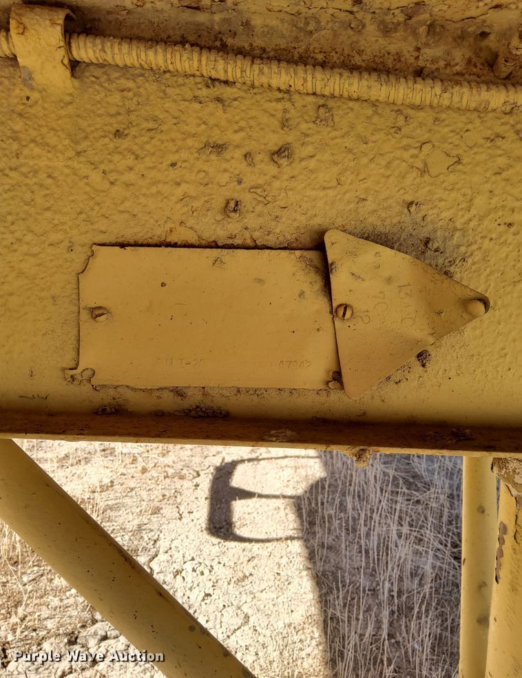 image for item DK8915 1961 Dorsey RALT 20  dry van trailer with batch plant boiler