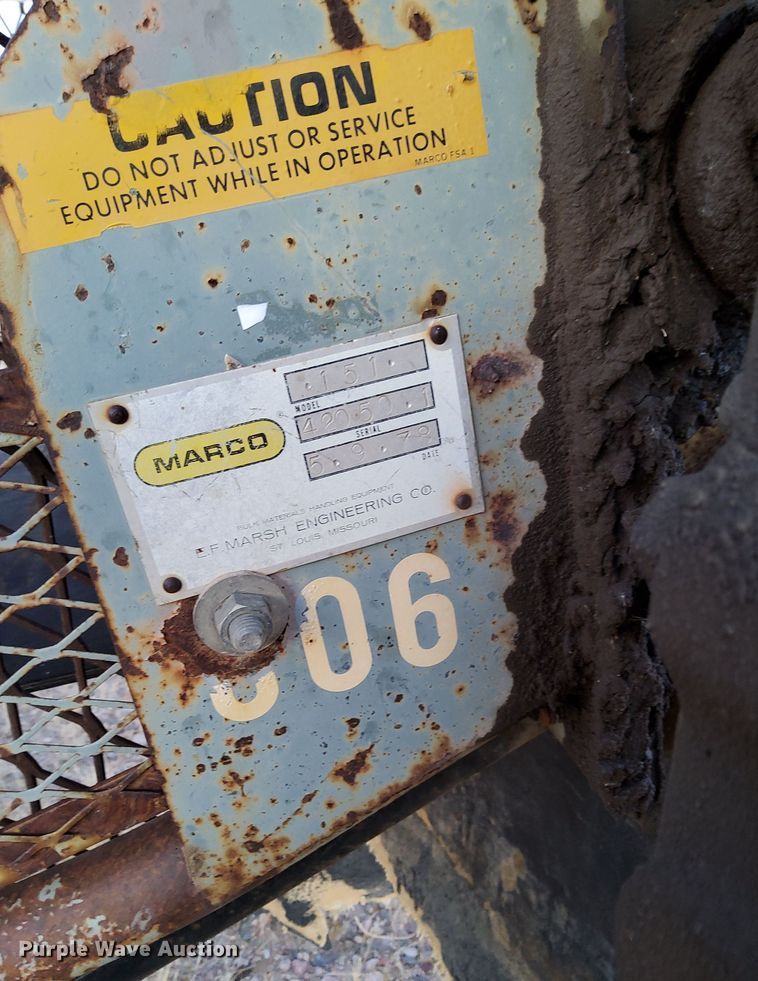 image for item DK8917 1978 Marco 151  conveyor