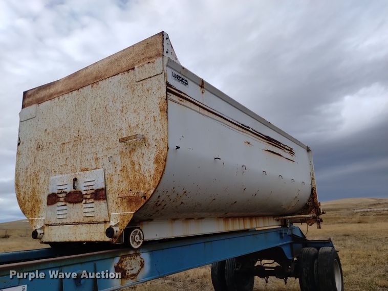 image for item DK8927 1986 Wesco 863026  transfer trailer