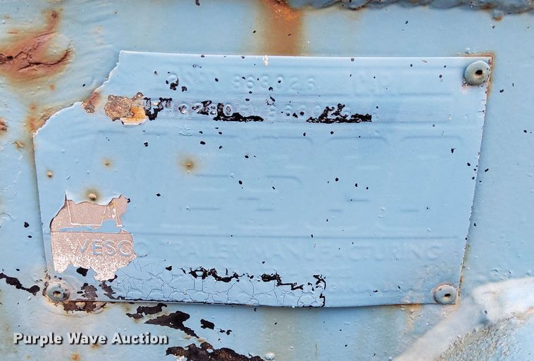 image for item DK8927 1986 Wesco 863026  transfer trailer