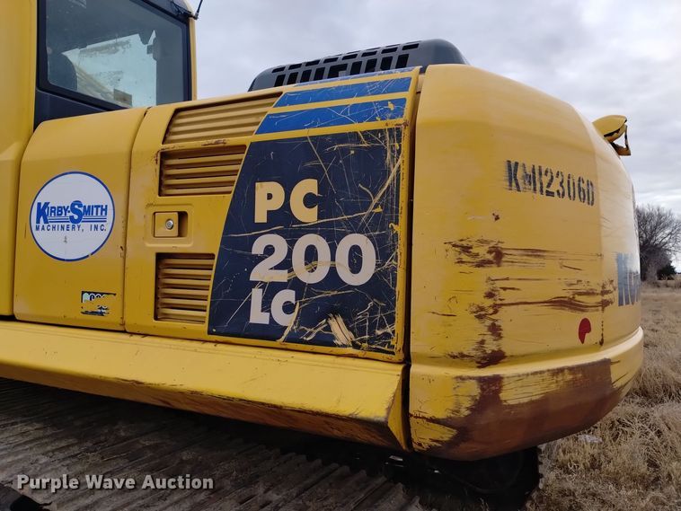 image for item DK8928 2012 Komatsu PC200LC-8  excavator