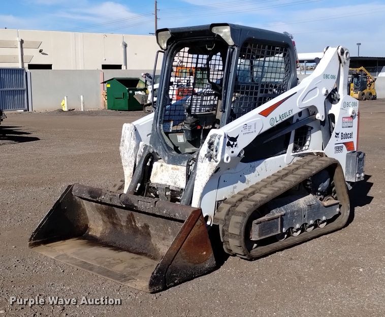 image for item DK8941 2018 Bobcat T595  tracked skid steer loader