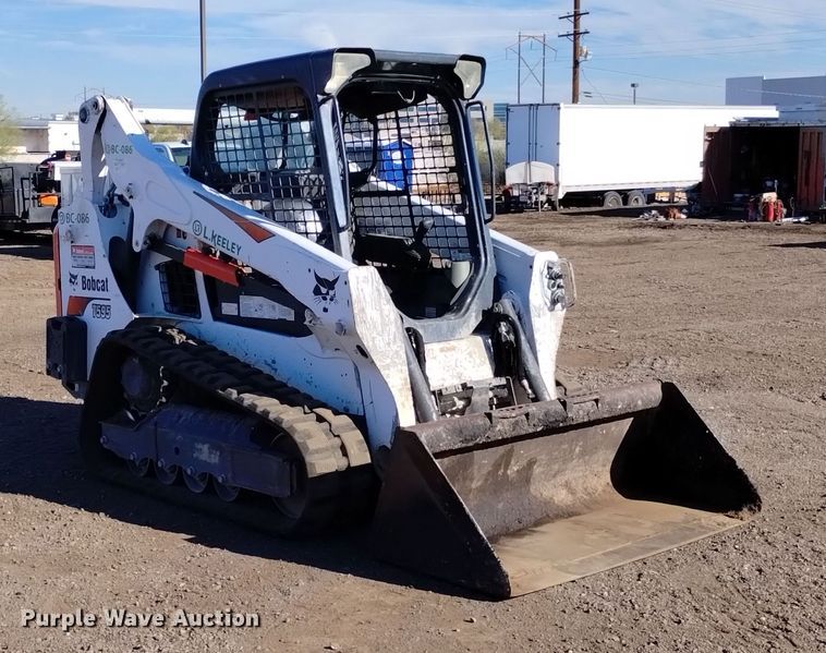 image for item DK8941 2018 Bobcat T595  tracked skid steer loader